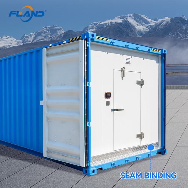 Wadah Penyimpanan Dingin Fland 20FT/40FT untuk Toko Roti dengan Sertifikat CE/NSF 