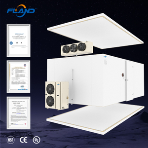 Kho lưu trữ ph&ograve;ng lạnh m&ocirc;-đun Fland 25 ~ 40CBM với m&aacute;y l&agrave;m m&aacute;t kh&ocirc;ng kh&iacute; tiết kiệm năng lượng Huihuang NSF